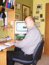 bei der Arbeit