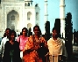 Inder vor dem Taj Mahal
